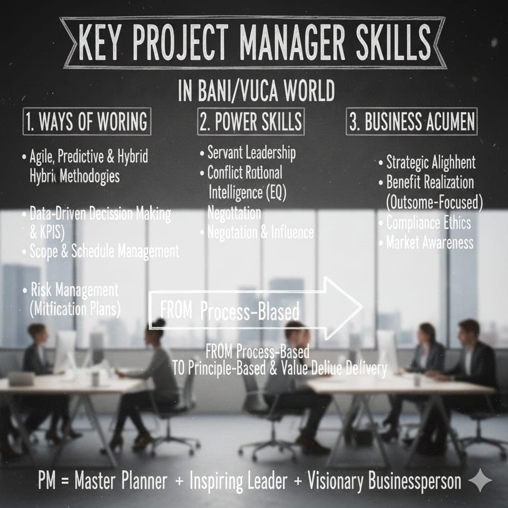 ทักษะที่สำคัญของ Project Manager