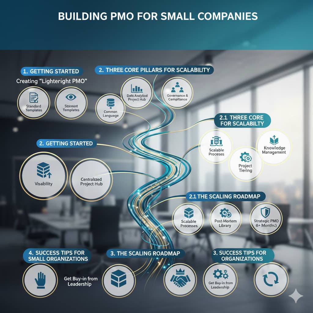 การสร้าง PMO สำหรับบริษัทขนาดเล็ก วางรากฐานวันนี้ เพื่อการเติบโตที่ไร้ขีดจำกัด